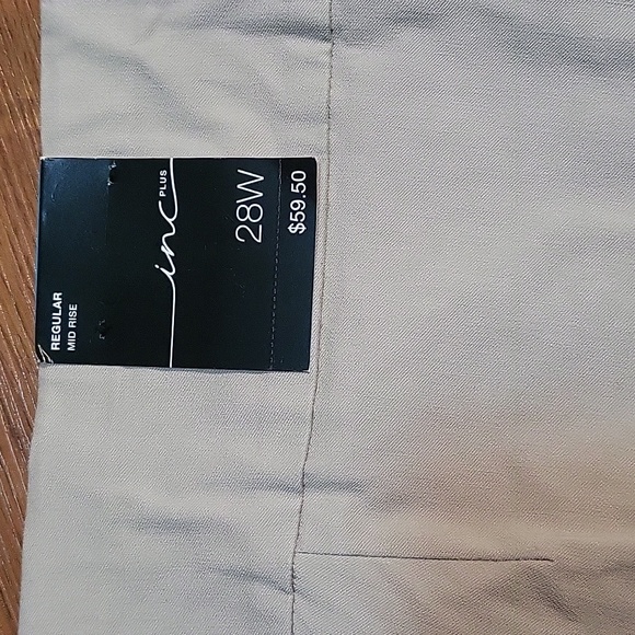 New INC Plus Size Shorts Size 28W - Picture 5 of 7